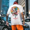 UPRIISING harajuku TEE brand street personality Ghost Hip hop T SHIRT Europe and America Short sleeve t-shirt 210706