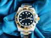 Mens Top Luxe horloges Kwaliteit Ceramic Bezel 116610 Montre de Luxe Mannen Roestvrijstalen Strap Automatisch Mechanisch Horloge 2813 Beweging Polshorloge Sapphire