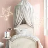 New Modern Crib Netting Hung Dome Princess Girl Bed Valance Chiffon Canopy Mosquito Net Child Play Tent Curtains for Baby Room 783 Y2
