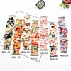 Cinturino Scrunchie per cinturino Apple Watch 7 41mm 45mm 44mm 40mm 42mm 38mm Bracciale intelligente in nylon elastico Solo Loop Fit iwatch serie 6 SE 5 4 3 2 1 24 colori