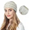 Örme Tığ Kafa Kadın Beanie Kış Yün Bantlar Fırçalanmış Isıtıcı Kafa Wrap Hairband Turban Korumak Kulak Koruma Kapağı