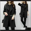 Femmes Vestes Veste Automne Hiver Fashin Casual Outwear Manteau Pardessus Cardigan Mince Lâche À Manches Longues Femme Vêtements Mujer Ch 7Frk6