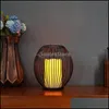 Candles Decor Home Garden2/3Pcs Iron Wire Holder Led Candle Living Room Cafe Decor Ornament Drop Delivery 2021 Cztvl