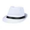 Piccolo cappello a cilindro Tessuto di paglia di lino Semplice stile casual Ombra Traspirante Viaggi all'aperto Gita Pografia Cappelli