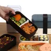 pudełko na lunch Ekologiczne pojemnik na żywność Bento mikrofalowe podgrzewane dla dzieci Zdrowia Posiłki Pojemniki 220217