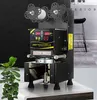 Machine à sceller les tasses commerciale, entièrement automatique, machine à thé à bulles pour 99588 PPPEPaper, thé au lait Boba7110733