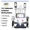 Cavitação 40k emagrecimento RF corpo de corpo de aperto da pele portátil 360 Cryolipolysis gordura gordura lipo laser moldando equipamentos de beleza