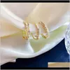 JewelryRhinestone Dames Ring Verstelbare Dames Ringen Gezamenlijke Simple Mode Sieraden Wedding Couples Trendy Gold Color Metal Anillos Drop Deli