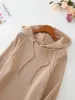 HSA Hoodie de malha suéteres de outono mulheres harajuku senhoras pulôver maciço sólido básico manga longa camisola feminina 210417