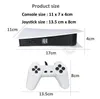 Nostalgische TV Game Player Console 8 Bit Game Box Host met 200 Classic Juegos AV-uitvoer GS5 Retro Video Mini Games Station Dual Wired Controller