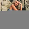 Jastie Boho Hippieシックビーチスカート女性ヴィンテージ花柄プリントマキシスカートハイウェイトスプリットセクシーロングスカート女性ファルダス210419