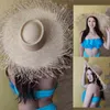100% натуральная рафия летние солнца женщины соломенные шляпы дамы ультрафиолетовые защитные флюпки
