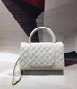 2023 luxe classique femmes Caviar sac main en cuir épaule haut de gamme marque Messenger sac Han