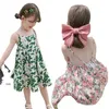 Dziewczyny Sukienka Letnia Nowa Spódnica Sling Dziewczyna Lato Kwiatowa Princess Dress Summer Girls Dress Fashion Flower Dresses Q0716