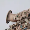 Strumenti a fiato di marca Sassofono contralto Eb Tune Copper Sax Strumento musicale professionale con accessori per custodia