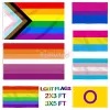 DHL Gay Flag 90x150cm Rainbow Things Pride Bisexual Lesbian Pansexual LGBT Accessories Flags GSJFEB20