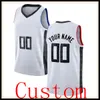 2021 Personalizzato 33 Batum 21 Beverley Jersey 7 Coffey 15 Cousins ​​11 Ferrell 9 Ibaka 1 Jackson 5 Kennard Qualunque nome Basketball Jerseys 9999