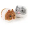 Cat Toys 1pc schattig speelgoed pluche pur shake beweging muis huisdier kitten grappige rat kleine interactieve beet