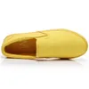 Frühling Frauen Turnschuhe Gelbe Leinwand Schuhe Damen Slip auf Wohnungen Casual Vulkanisieren Schuhe Gehen Skateboard Weiße Weibliche Schuhe 2021 Y0907