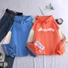 Harajuku anime haikyuu nekoma print hooded sweatshirts kvinnor rolig tecknad kawaii grafiska tjejer koreansk mode söt gullig hoodie y0804