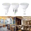 GU10 LED E27 лампа на лампаре 48 60 80LEDS Lampara 220V GU 10 BOMBILLAS MR16 GU5 3 FOMPADA SPOT LIGHT 5W 7W 9W