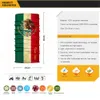 Usa Canada bandeau cyclisme Bandana masque foulard Braga Cuello Hombre crâne drapeau National Tube écharpes mexique Shield4006294