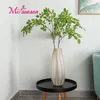 long 120cm green leaves branches artificial tree leaf fake grass plant decoration for wall home wedding simulation flowers decor