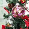 Partydekoration, Weihnachtsdekoration, Kugel, 6 cm, 8 cm, 10 cm, transparent, offener Kunststoff, durchsichtige Kugel, Ornament, Geschenkbox