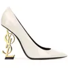 Lady Dress Обувь Заостренный Носятый Кожа 10 см Высокие каблуки Сексуальные Патентные Леопардовые Дизайнерские Банкетные Насосы Женщина Свадебный насос