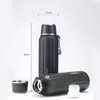 Thermos Bottle,Vacuum Flacks Keep Cold And Hot,Stainless Steel Water ,Leakproof Portable Coffee Cup,600ML