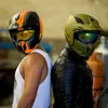Kaski motocyklowe Oryginalny Hiszpania Mt Hełm Off Dotal Dot ECE Zatwierdzony Motocross Pełna twarz Odpinany Capacete
