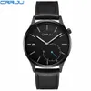 lmjli - CRRJU Top Brand Mens Watches Luxury Quartz Casual Watch Men Stainless Steel Mesh Clock relogio masculino Drop Shipping