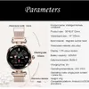 Chenxi Kvinnor Bluetooth Klockor Sport Smart Watch Kvinnors LED Vattentät högkvalitativ lyxig rostfritt stål klocka armbandsur Q0524