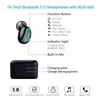Беспроводные Bluetooth Наушники Улучшена версия Новый HBQ Q32 Светодиодный дисплей TWS True Wireless Earphone Bluetooth 5.0 Гарнитура с микрофонными наушниками MIC