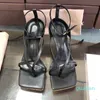 New Designer Sandals Luxury High Heels Women Flip Flop T-strap Fashion Party Slippers Supermodel Catwalk Shoes --9