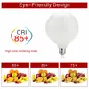 Светодиодные лампы 5W 7W 9W 12W G80 G95 G125 Milky Ball Light 85-265V E27 E14 Globe Bombilla огни для внутреннего освещения