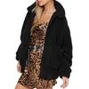 겨울 테디 코트 여성 가짜 모피 코트 테디 베어 자켓 두꺼운 따뜻한 가짜 양털 재킷 솜털 재킷 플러스 크기 3XL Overcoat 211122