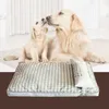Lit pour animaux de compagnie doux lit pour chat quatre saisons chaud et confortable sac de couchage lit pour chien matelas tapis pour grand moyen petit chien chat fournitures pour animaux de compagnie 210915