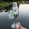 Newest Lava lamp Water Pipes Hookahs Heady Bongs Beaker 8 Inch Oil Dab Rigs 14mm Female Joint Thick 5mm Colored Glass Bong With Bowl XL-LX3