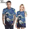 Phantasy Rose Crâne Imprimer Couple T-Shirt Couples Casual À Manches Courtes D'été Hommes Femmes O-Neck Mode Sports Street Wear 210716