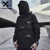 11 BYBBs Dark Dark Cargo Jackets Coats Streetwear Tactical Function Pullover Harajuku Multi-Pocket Hoody Windbreaker Coats 210818