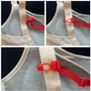 1 / 3pcs Kvinnor Anti Slip Bra Strap Dubbelrum Back Hasp Hållare Spännbälte Alla matchar Osynliga Elastiska Straps Bra Extender