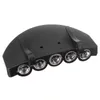 5 LED Super Torce BrightHead Testa Torcia Cap Clip On Lampada da pesca leggera