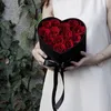 Scatole per damigelle d'onore Scatola regalo robusta a forma di cuore Grande matrimonio San Valentino Addio al nubilato Bomboniere Scatole regalo con coperchi