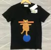 Camisas de oso camisetas Pringting Tee Algodón Summer Street Skateboard Mens Camiseta Hombres Mujeres de mangas cortas Tamaño de camiseta casual S-4xl suelto