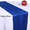 FREE 10pc/lot Table Runner Satin s of Wedding 12"X108" Overlays Sashes for Party Event 210708