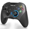 US stock Wireless Bluetooth Gaming Controller Gamepad for PC Windows 7 8 10/Nintendo Switch/Android 4.0 UP/iOS, Motion Control, Dual Vibration, M Buttons, TURBO a11