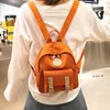 Fashion Women Backpack High Quality Zipper Female Backpacks Small Teenage School Bag Double Belt Mini Shoulder Bags 211025238v