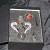 Nektar Koleksiyonerler Vücut Nargile Titanyum İpucu 14mm GR2 Mini Cam Boru Oil Teçhizatı Saman Konsantresi Dab Bong
