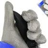 1PC Stainless steel grade 5 steel wire PE steel ring iron gloves Wearing Left Right Mountain Outdoors est 320 Z2